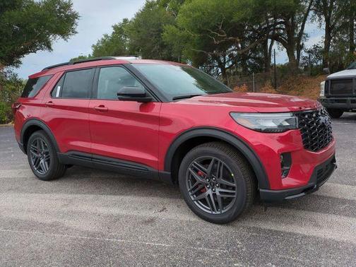 Red Metallic 2026 Ford Explorer ST