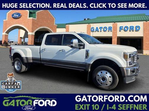 Star White 2021 Ford F-450 King Ranch