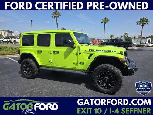 Limited Edition Gecko Clear 2021 Jeep Wrangler Unlimited 4xe Rubicon