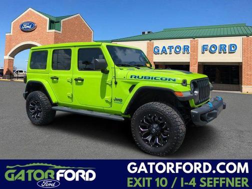Limited Edition Gecko Clear 2021 Jeep Wrangler Unlimited 4xe Rubicon