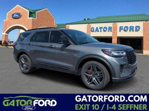 Gray 2026 Ford Explorer ST