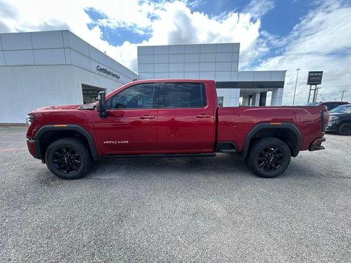 Volcanic Red Tintcoat 2024 GMC Sierra 2500 AT4