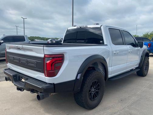 SPACE WHITE METALLIC 2025 Ford F-150 Raptor