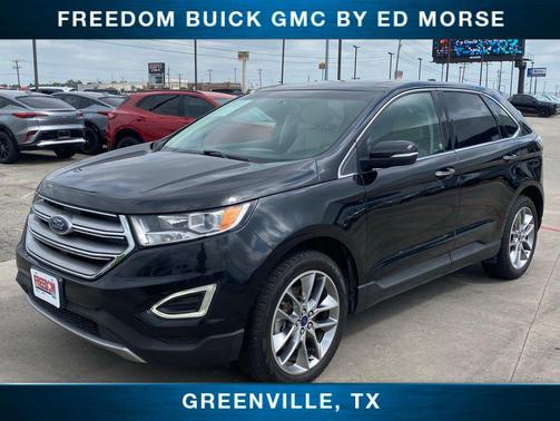 TUXEDO BLACK METALLIC 2015 Ford Edge Titanium