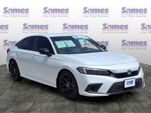 Platinum White Pearl 2024 Honda Civic