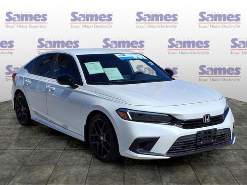 Platinum White Pearl 2024 Honda Civic