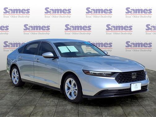 Solar Silver Metallic 2025 Honda Accord Sedan
