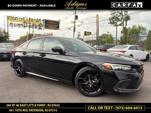 Crystal Black Pearl 2024 Honda Civic Sport