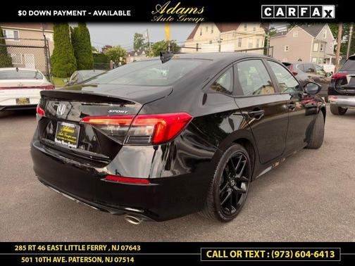 Crystal Black Pearl 2024 Honda Civic Sport