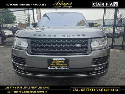 2016 Land Rover Range Rover 4WD 4dr Supercharged