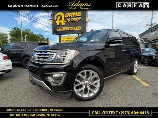 Shadow Black 2018 Ford Expedition Limited