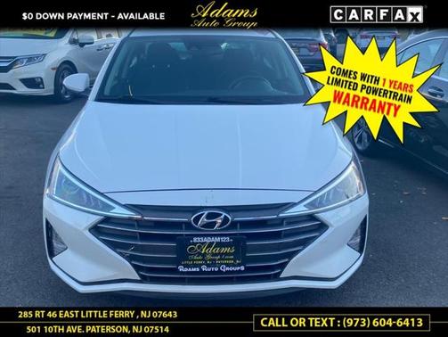 2020 Hyundai ELANTRA SEL