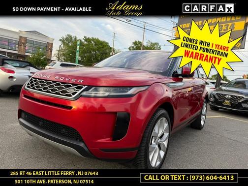 2020 Land Rover Range Rover Evoque P250 SE