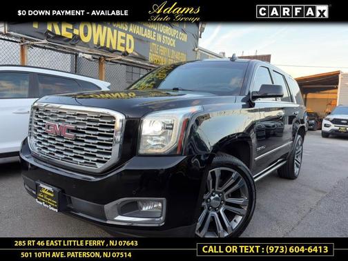 Onyx Black 2018 GMC Yukon Denali