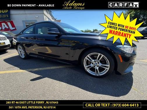 Black Sapphire Metallic 2016 BMW 428 i xDrive SULEV