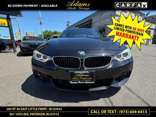 Black Sapphire Metallic 2016 BMW 428 i xDrive SULEV