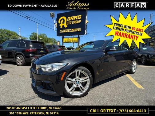Black Sapphire Metallic 2016 BMW 428 i xDrive SULEV