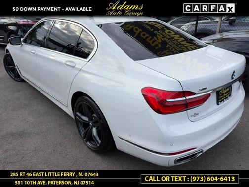 Alpine White 2019 BMW 750 i xDrive