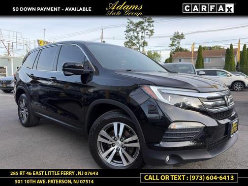 Black Forest Pearl 2017 Honda Pilot EX-L