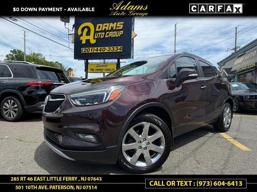 Black Cherry Metallic 2017 Buick Encore Essence