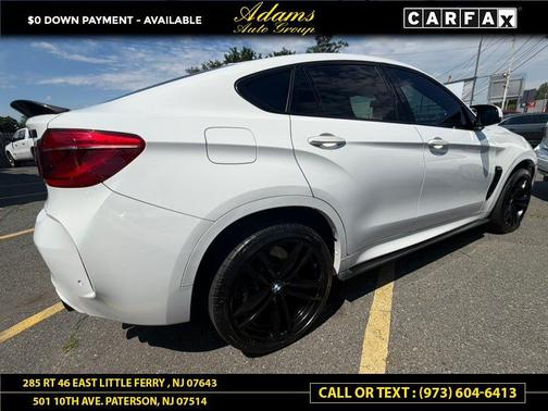 Alpine White 2018 BMW X6 M Sports Activity Coupe