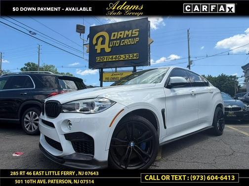 Alpine White 2018 BMW X6 M Sports Activity Coupe
