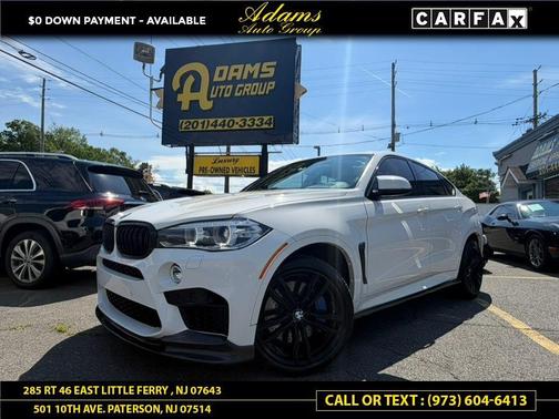 Alpine White 2018 BMW X6 M Sports Activity Coupe