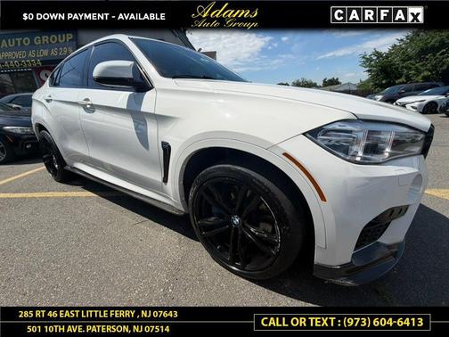 Alpine White 2018 BMW X6 M Sports Activity Coupe