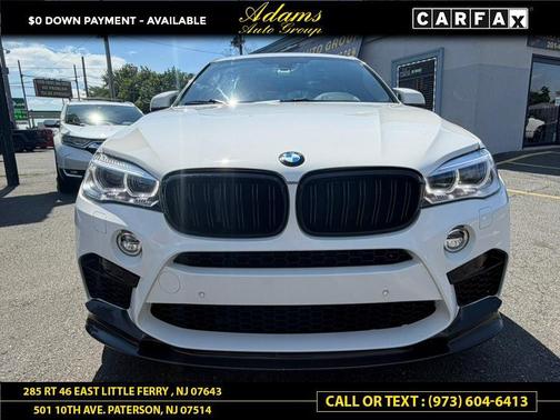 Alpine White 2018 BMW X6 M Sports Activity Coupe