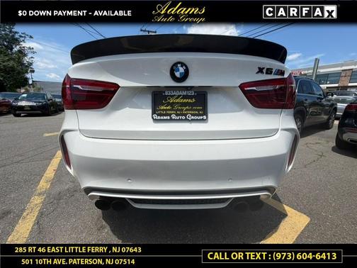 Alpine White 2018 BMW X6 M Sports Activity Coupe