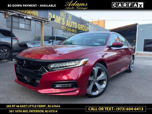 Radiant Red Metallic 2018 Honda Accord Touring 2.0T