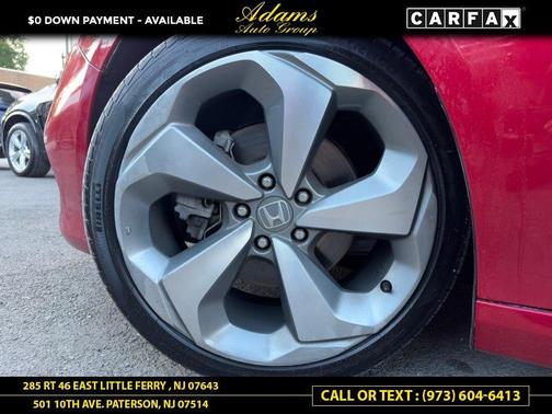 Radiant Red Metallic 2018 Honda Accord Touring 2.0T