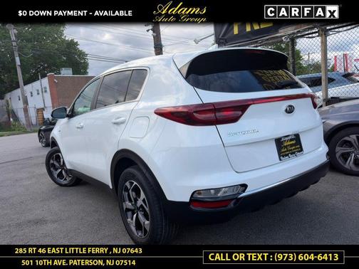 Clear White 2021 Kia Sportage LX