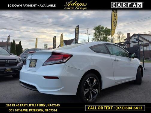Taffeta White 2015 Honda Civic EX