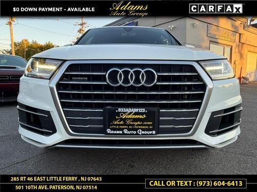 Carrara White 2019 Audi Q7 55 Premium