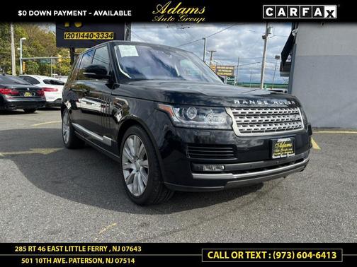 2016 Land Rover Range Rover 5.0L Supercharged