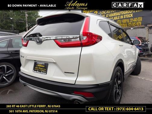 White Diamond Pearl 2017 Honda CR-V Touring