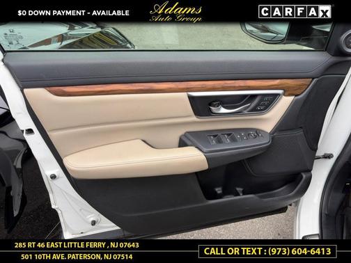 White Diamond Pearl 2017 Honda CR-V Touring