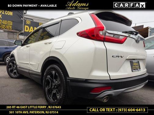 White Diamond Pearl 2017 Honda CR-V Touring