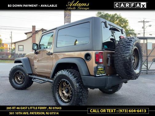 Copper Brown Pearlcoat 2015 Jeep Wrangler Sport