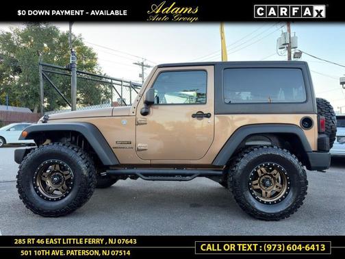 Copper Brown Pearlcoat 2015 Jeep Wrangler Sport