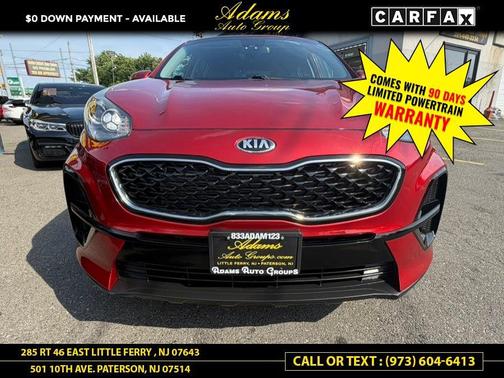 Hyper Red 2020 Kia Sportage LX