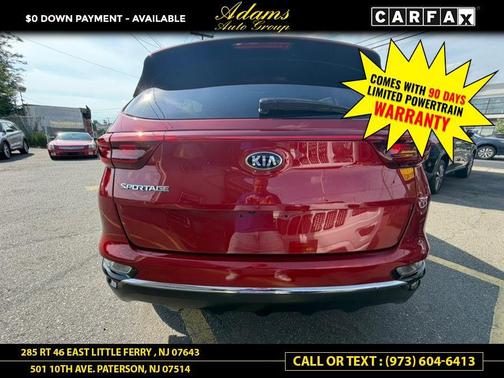 Hyper Red 2020 Kia Sportage LX