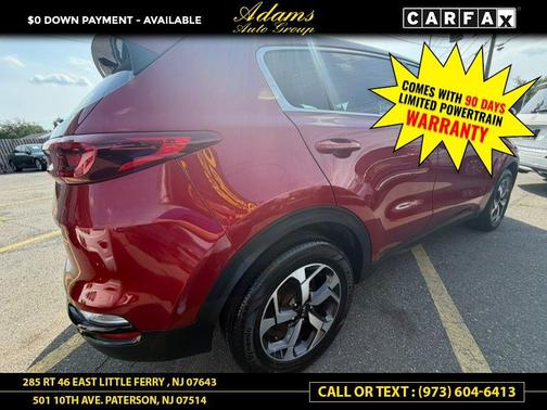 Hyper Red 2020 Kia Sportage LX