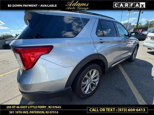 Iconic Silver Metallic 2020 Ford Explorer XLT