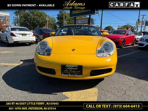 2001 Porsche Boxster 2dr Roadster 5-Spd Manual