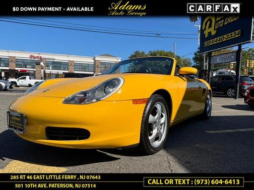 2001 Porsche Boxster 2dr Roadster 5-Spd Manual