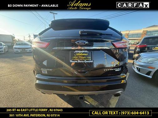 Agate Black 2020 Ford Edge Titanium