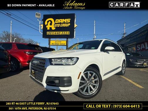 Carrara White 2019 Audi Q7 55 Premium Plus