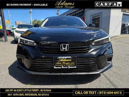 Crystal Black Pearl 2022 Honda Civic EX
